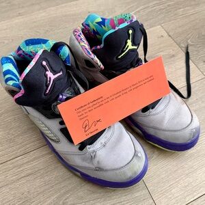 Ed Sheeran Personally Owned/Worn Donated Jordan 5 Bel Air - Size 10.5 - 2013/14